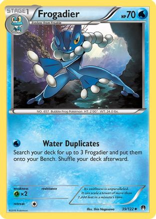 Frogadier (039/122) - XB  - Uncommon
