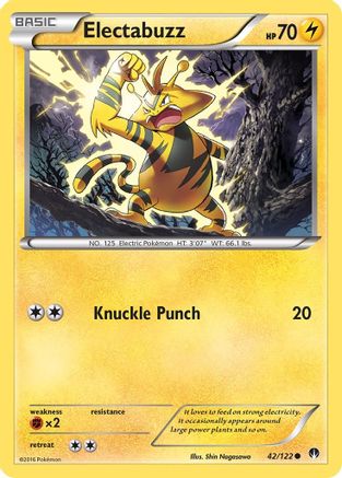 Electabuzz (042/122) - XB  - Common