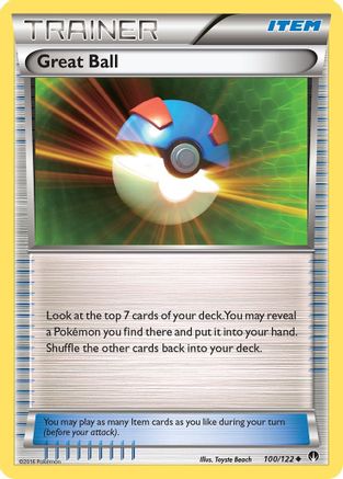 Great Ball (100/122) - XB  - Uncommon