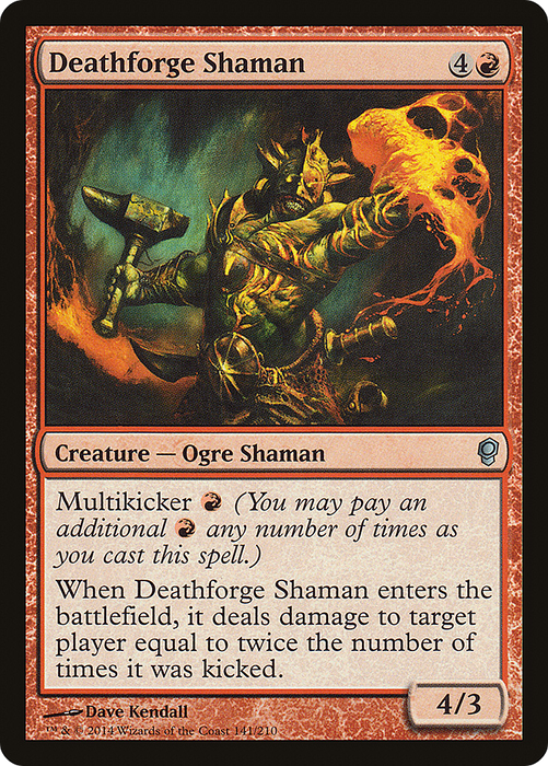 Deathforge Shaman (CNS-141) - uncommon - Foil