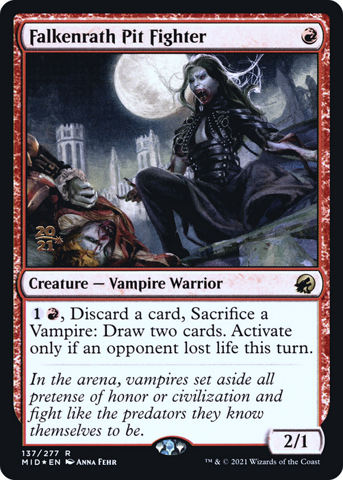 Falkenrath Pit Fighter (PRE-137S) - rare - Foil