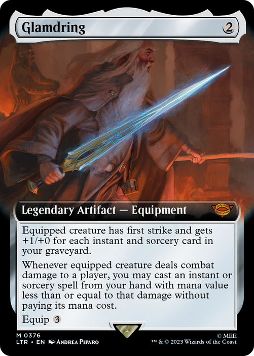 Glamdring (LTR-376) - mythic: (Extended Art)