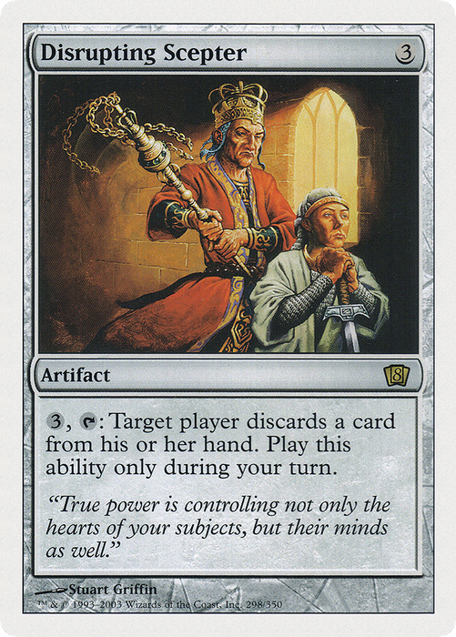 Disrupting Scepter (8ED-298) - rare