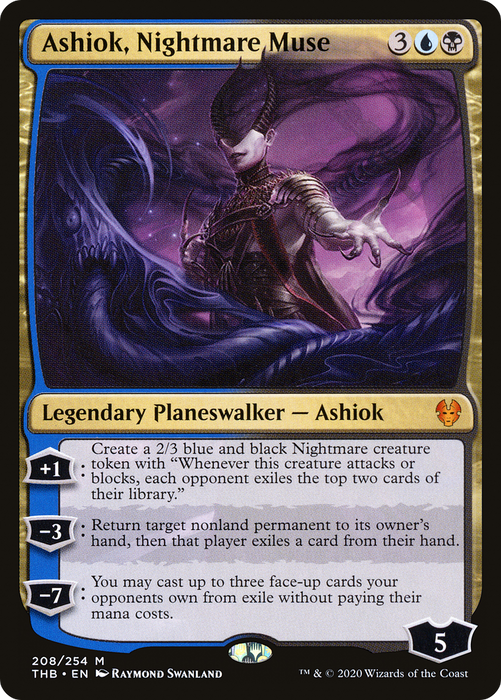 Ashiok, Nightmare Muse (THB-208) - mythic