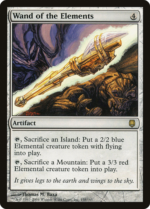 Wand of the Elements (DST-158) - rare