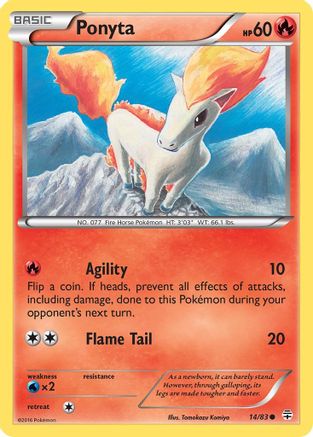 Ponyta (014/83) - G  - Common