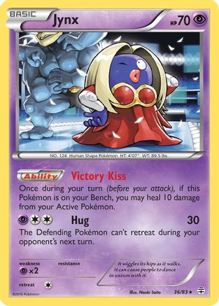 Jynx (036) - G  - Rare