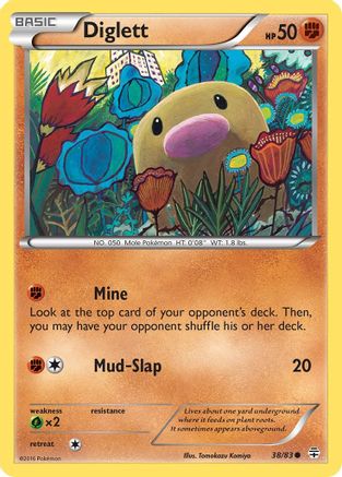 Diglett (038/83) - G  - Common