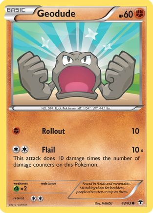 Geodude (043) - G  - Common