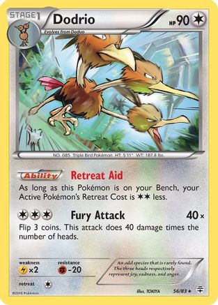 Dodrio (056/83) - G  - Rare