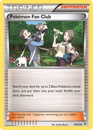 Pokemon Fan Club (069/83) - G  - Uncommon - Reverse Holofoil