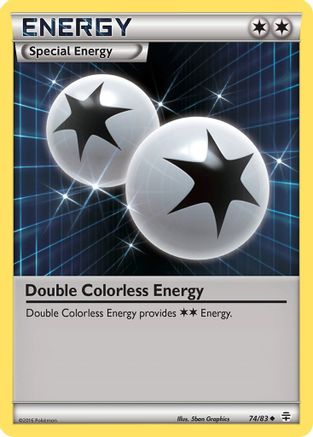 Double Colorless Energy (074/83) - G  - Uncommon