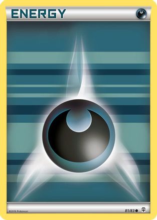 Darkness Energy (081/83) - G  - Common - Reverse Holofoil