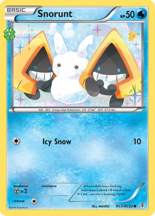 Snorunt (RC7/RC32) - GRC  - Common