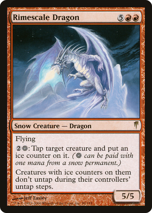 Rimescale Dragon (CSP-095) - rare - Foil