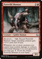 Pyrewild Shaman (LIST-MM3-106) - uncommon