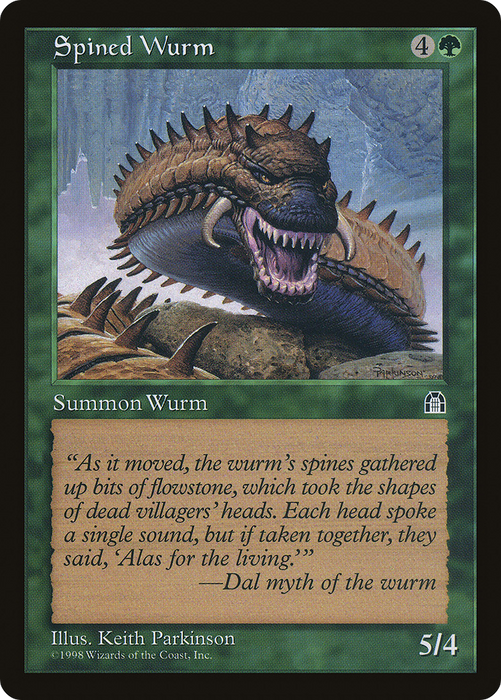 Spined Wurm (STH-121) - common