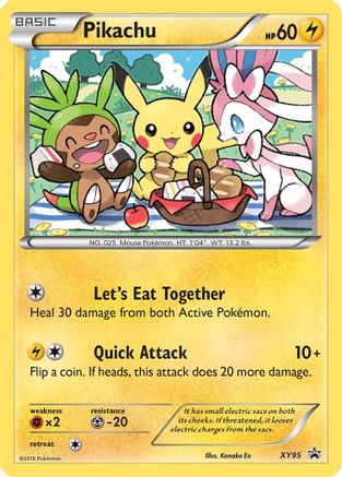 Pikachu (XY95) - XP  - Promo - Holofoil