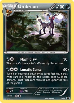 Umbreon (XY96) - XP  - Promo - Holofoil