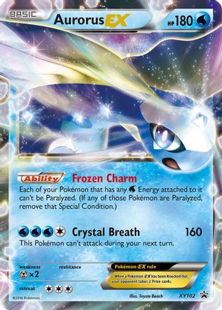 Aurorus EX (XY102) - XP  - Promo - Holofoil