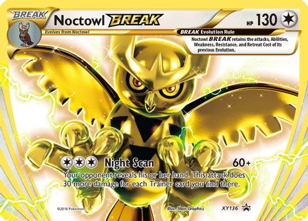 Noctowl BREAK (XY136) - XP  - Promo - Holofoil