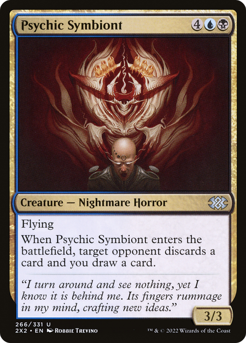Psychic Symbiont (2X2-266) - uncommon - Foil