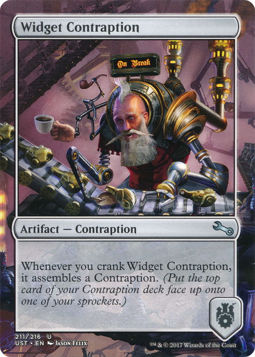 Widget Contraption (UST-211) - uncommon (Borderless) - Foil