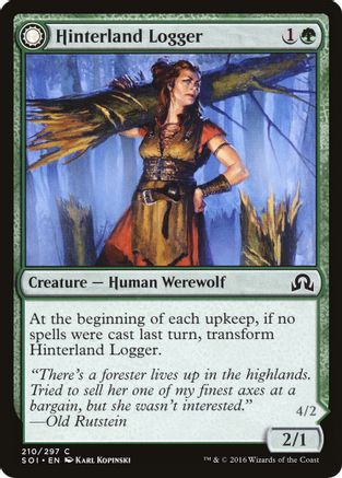 Hinterland Logger // Timber Shredder (SOI-210) - common: (Double Faced Transform)