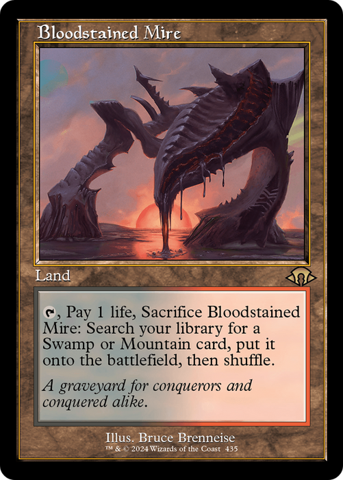 Bloodstained Mire (MH3-435) - rare - Foil