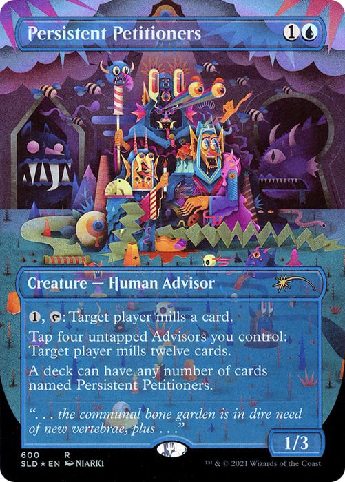 Persistent Petitioners (SLD-600) - rare (Borderless) - Foil