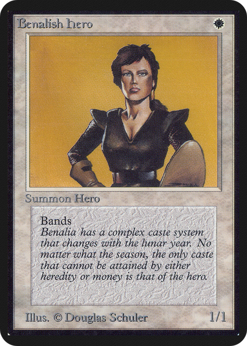 Benalish Hero (LEA-004) - common