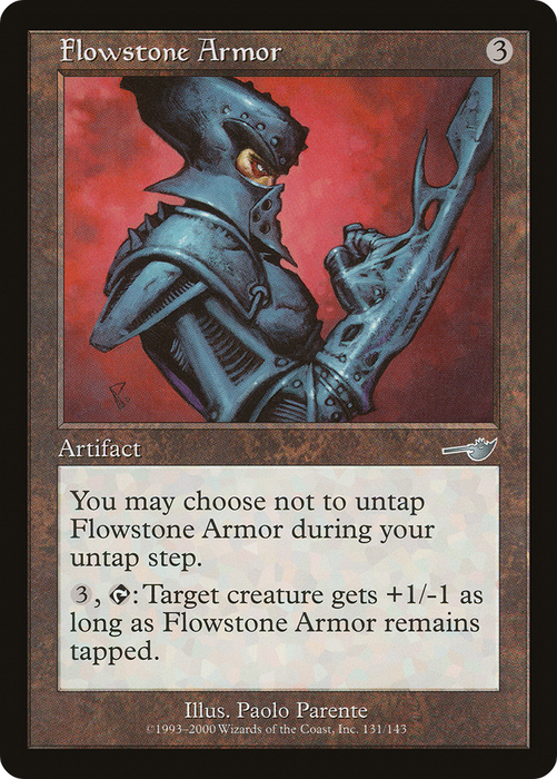 Flowstone Armor (NMS-131) - uncommon - Foil