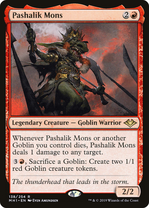 Pashalik Mons (MH1-138) - rare - Foil