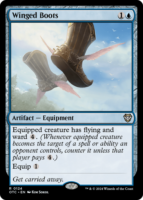 Winged Boots (OTC-124) - rare