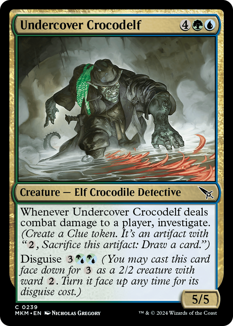 Undercover Crocodelf (MKM-239†) - common