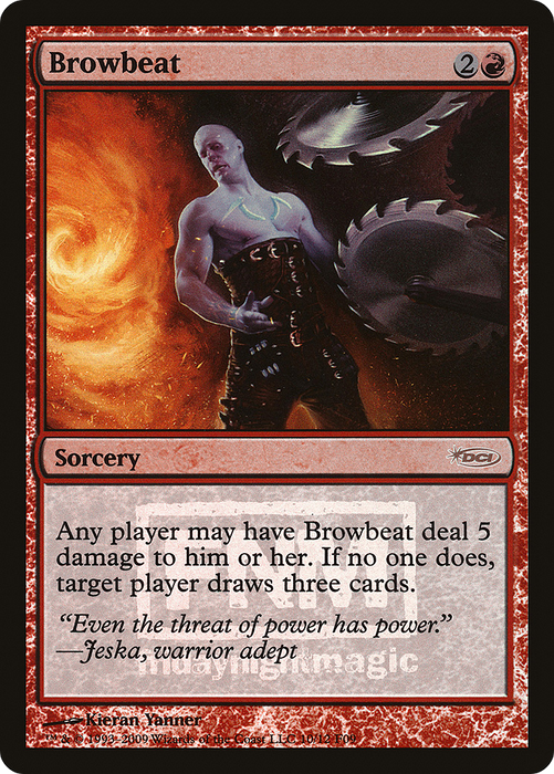 Browbeat (FNM-010) - rare - Foil