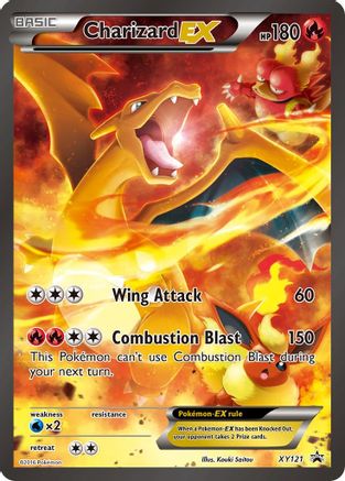 Charizard EX (XY121) - XP  - Promo - Holofoil