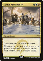 Temur Ascendancy (KTK-207) - rare - Foil