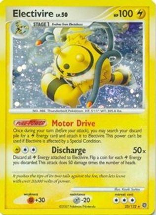 Electivire (025/132) - DE  - Holo Rare - Holofoil