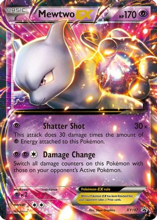 Mewtwo EX (XY107) - XP  - Promo - Holofoil