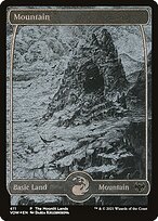 Mountain (VOW-411) - common - Etched Foil