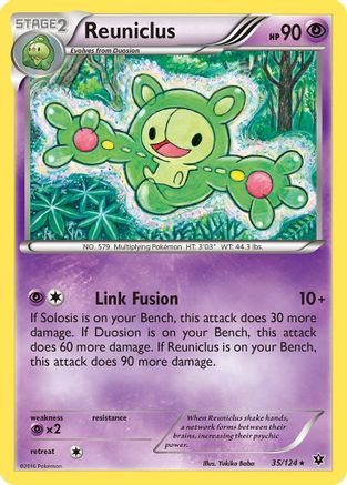 Reuniclus (035/124) - XFC  - Rare