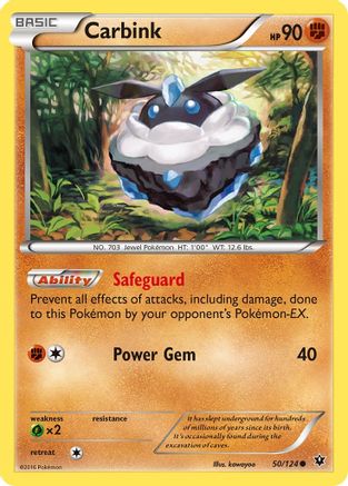 Carbink (50) (050/124) - XFC  - Common - Reverse Holofoil