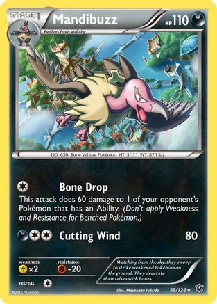Mandibuzz (058/124) - XFC  - Rare
