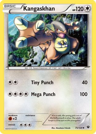 Kangaskhan (075/124) - XFC  - Uncommon