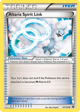 Altaria Spirit Link (091/124) - XFC  - Uncommon - Reverse Holofoil