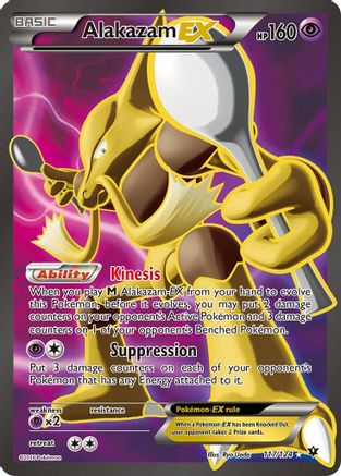 Alakazam EX (Full Art) (117/124) - XFC  - Ultra Rare - Holofoil