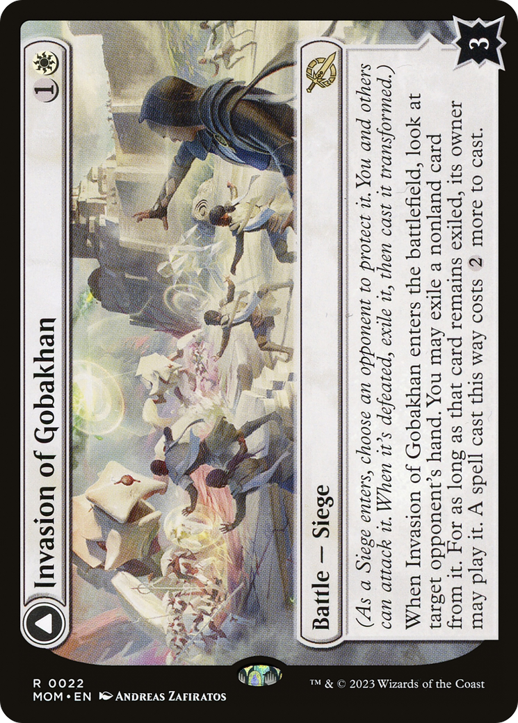 Invasion of Gobakhan // Lightshield Array (MOM-022) - rare - Foil
