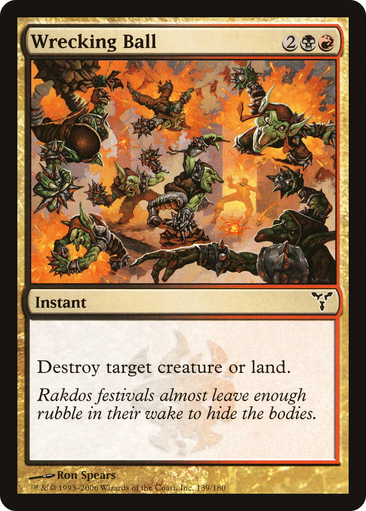 Wrecking Ball (DIS-139) - common - Foil