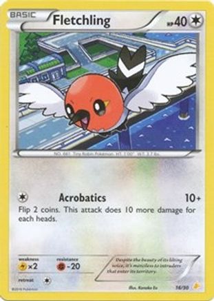 Fletchling (016) - XTKPLS  - Common